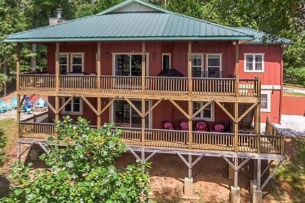 Red Rooster Family Cabin W/Hot Tub+Fire Pit+View Franklin Luaran gambar
