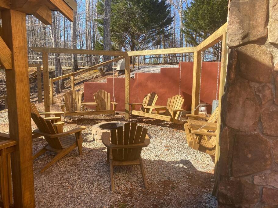 Red Rooster Family Cabin W/Hot Tub+Fire Pit+View Franklin Luaran gambar