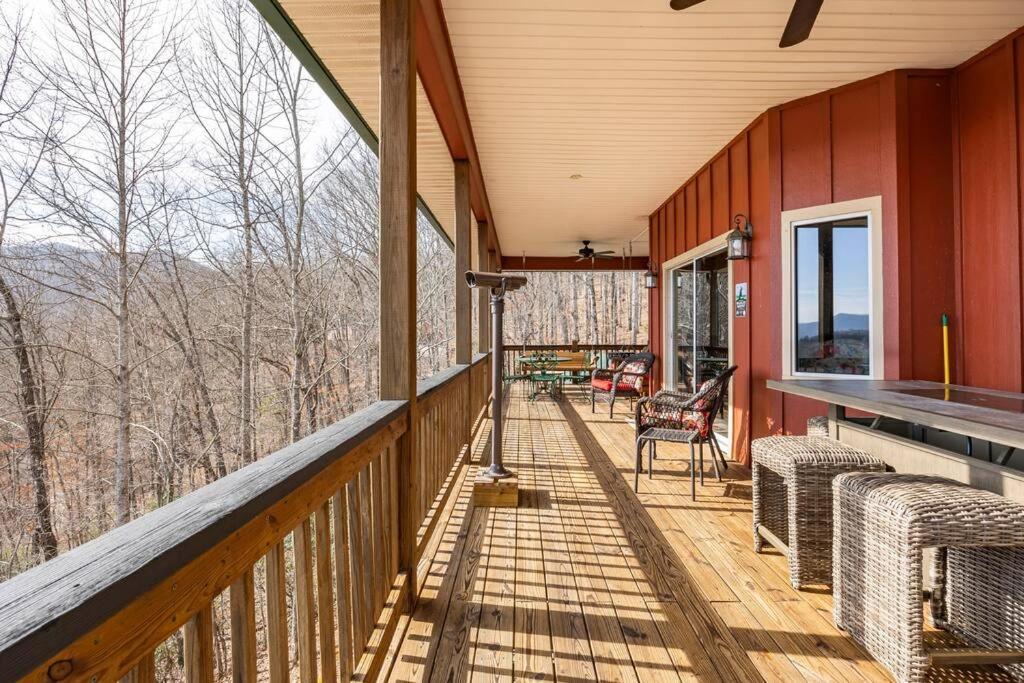 Red Rooster Family Cabin W/Hot Tub+Fire Pit+View Franklin Luaran gambar