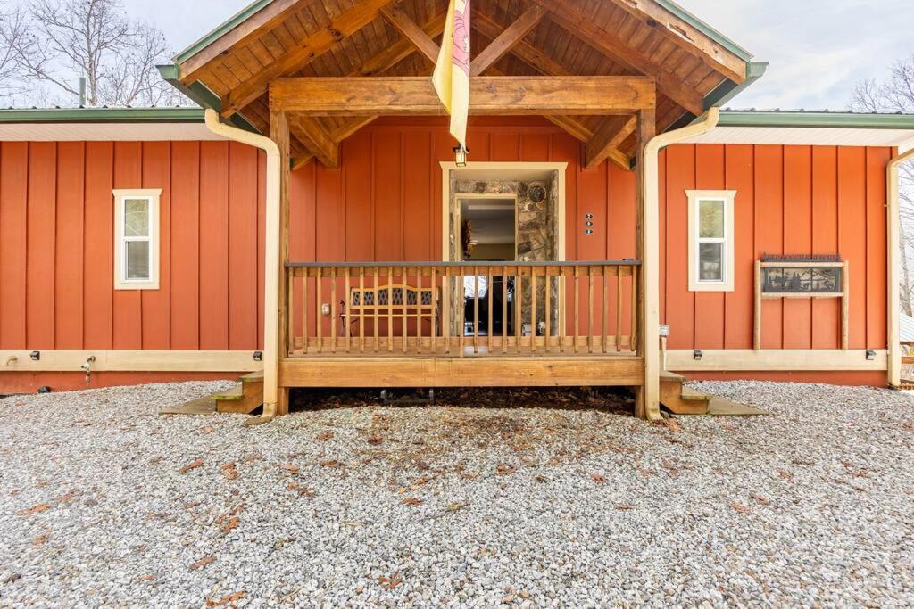 Red Rooster Family Cabin W/Hot Tub+Fire Pit+View Franklin Luaran gambar